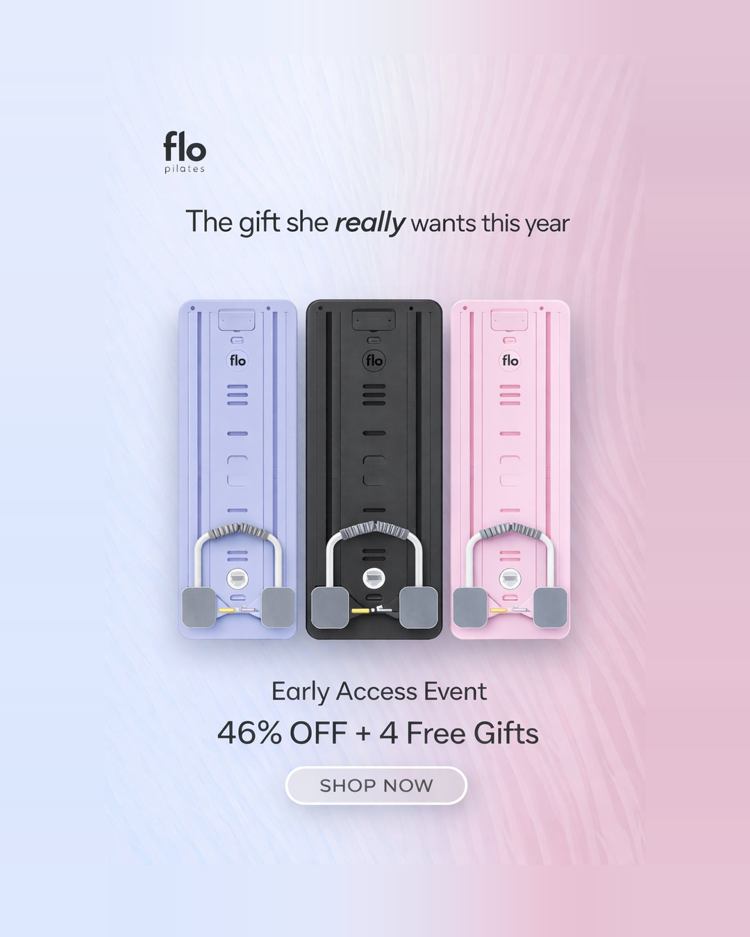 Flo Pilates Facebook ad
