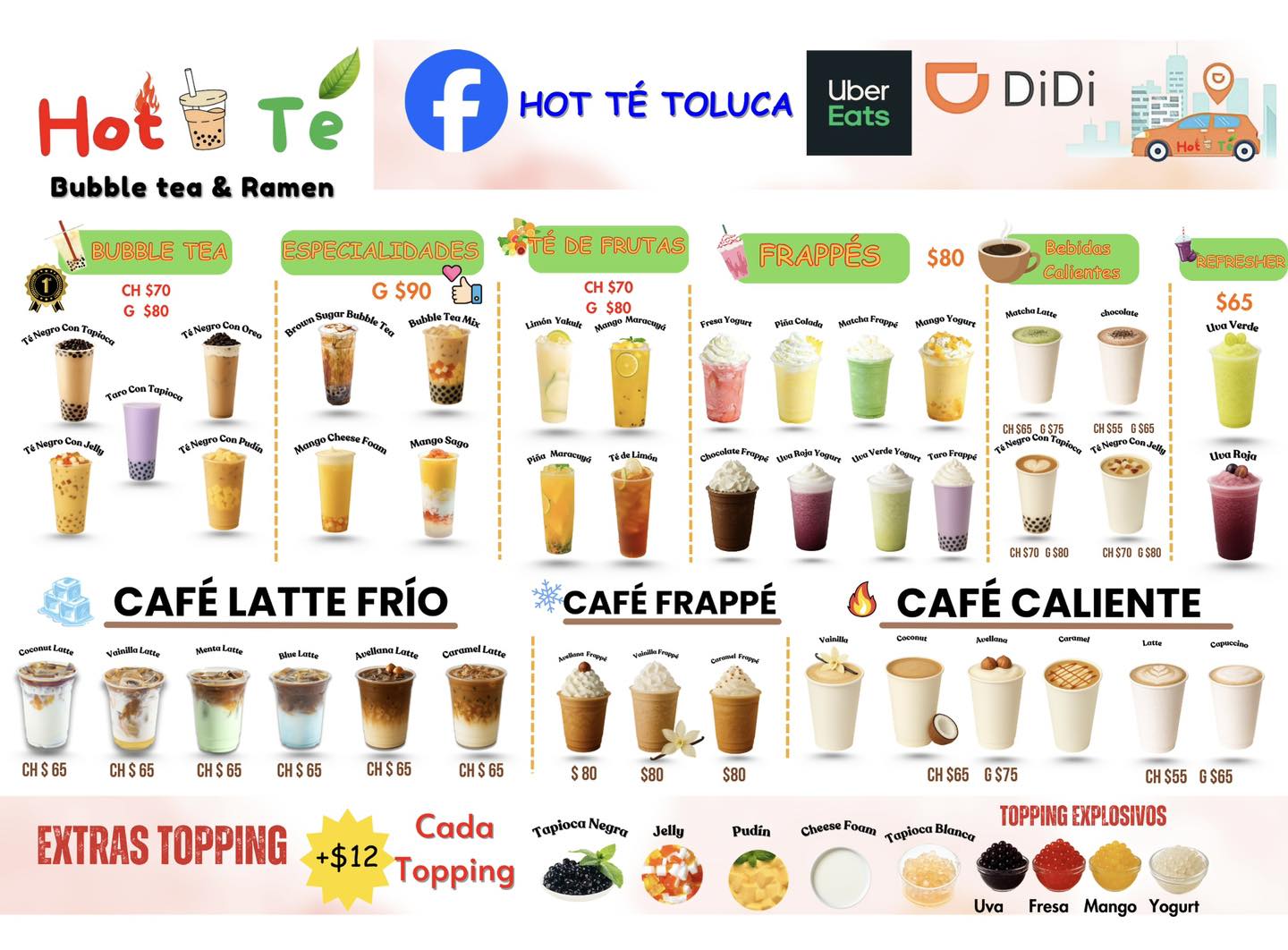 Hot Té Toluca Facebook ad