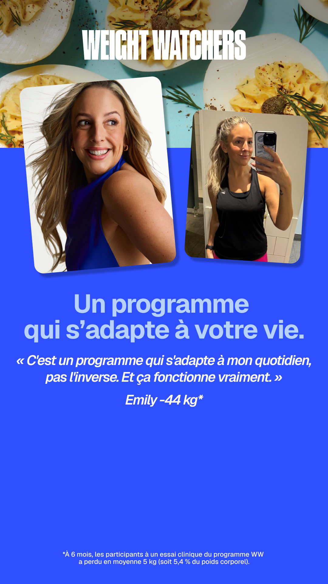 WeightWatchers Facebook ad
