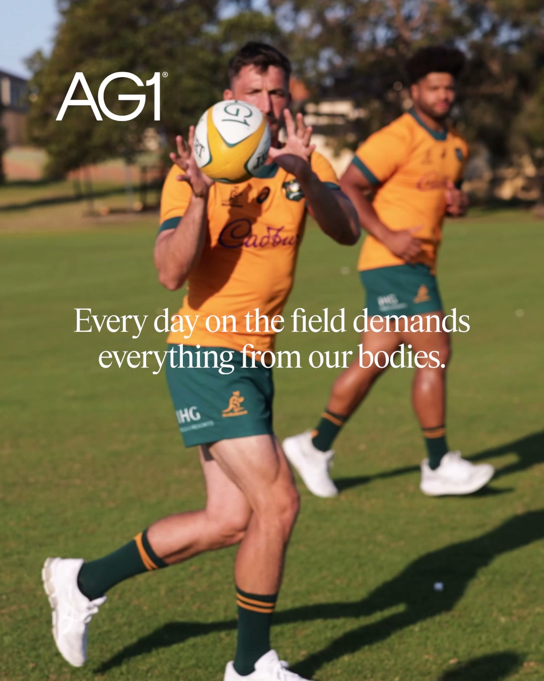 AG1 by Athletic Greens Facebook ad: AG1, The Daily Health Drink