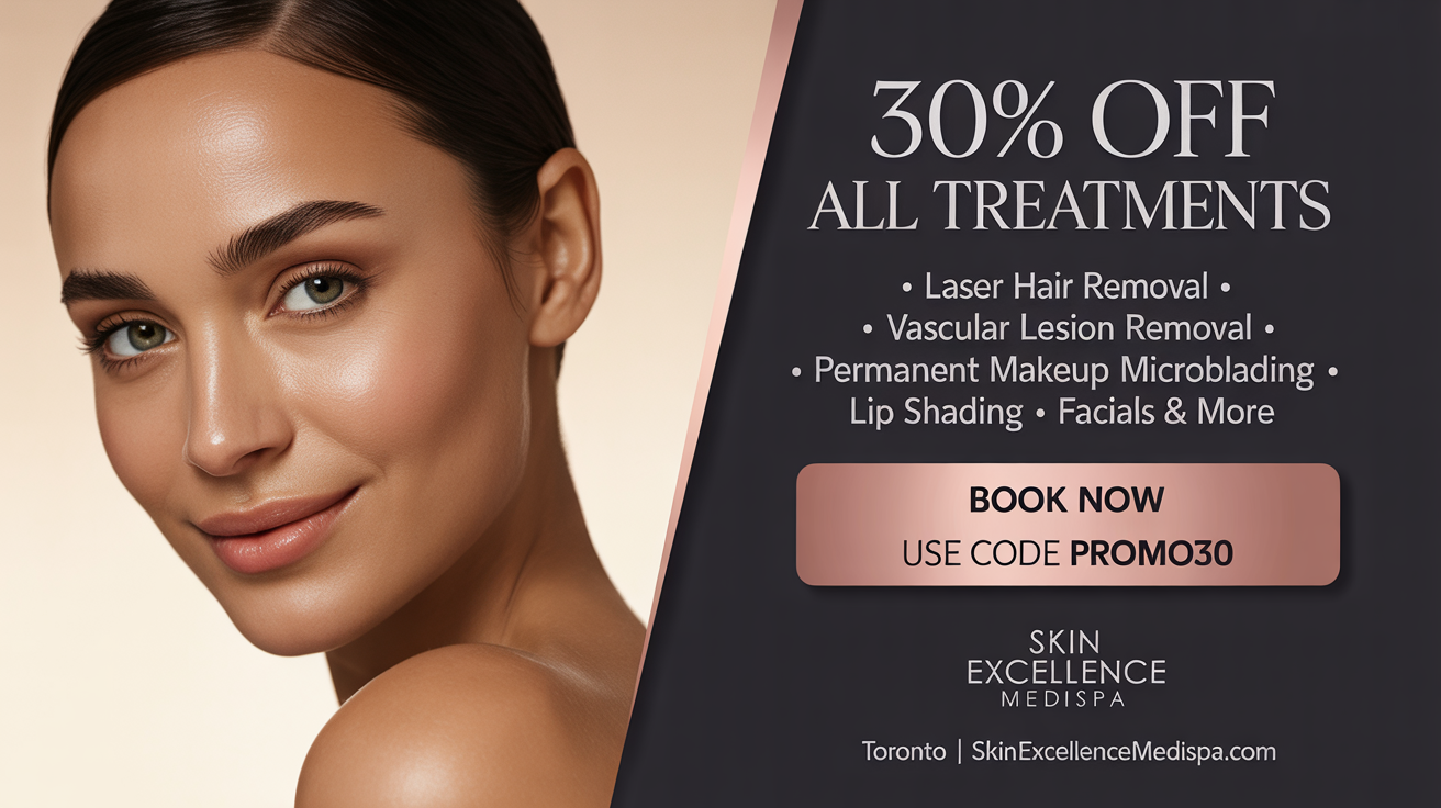 Skin Excellence Medspa Facebook ad from Apr 24, 2026