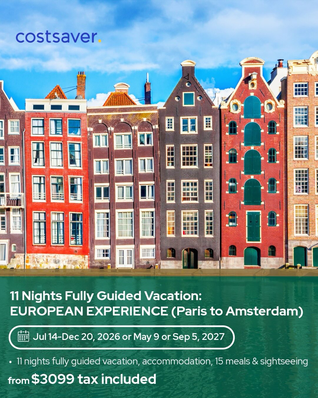Travel Best Bets Facebook ad: 4 Amazing guided vacations & river cruises.
