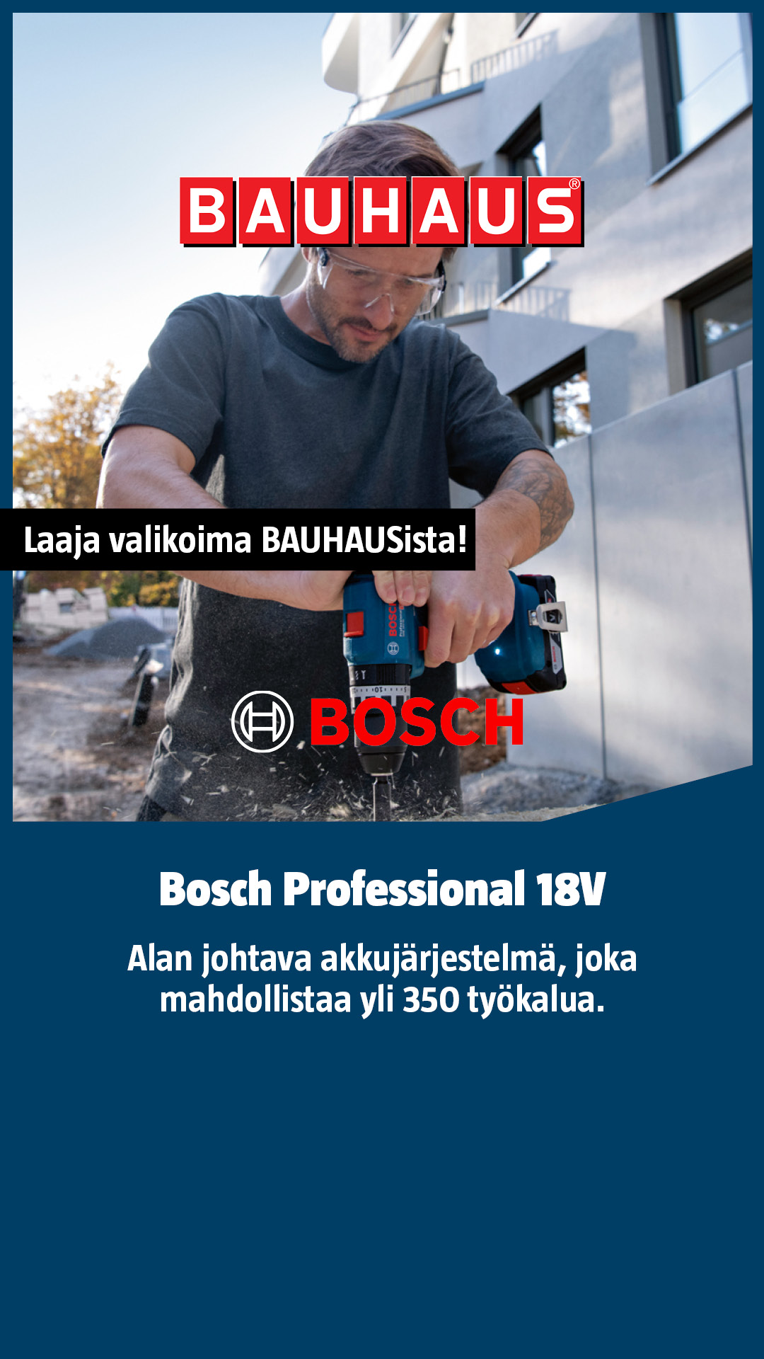 BAUHAUS Suomi Facebook ad