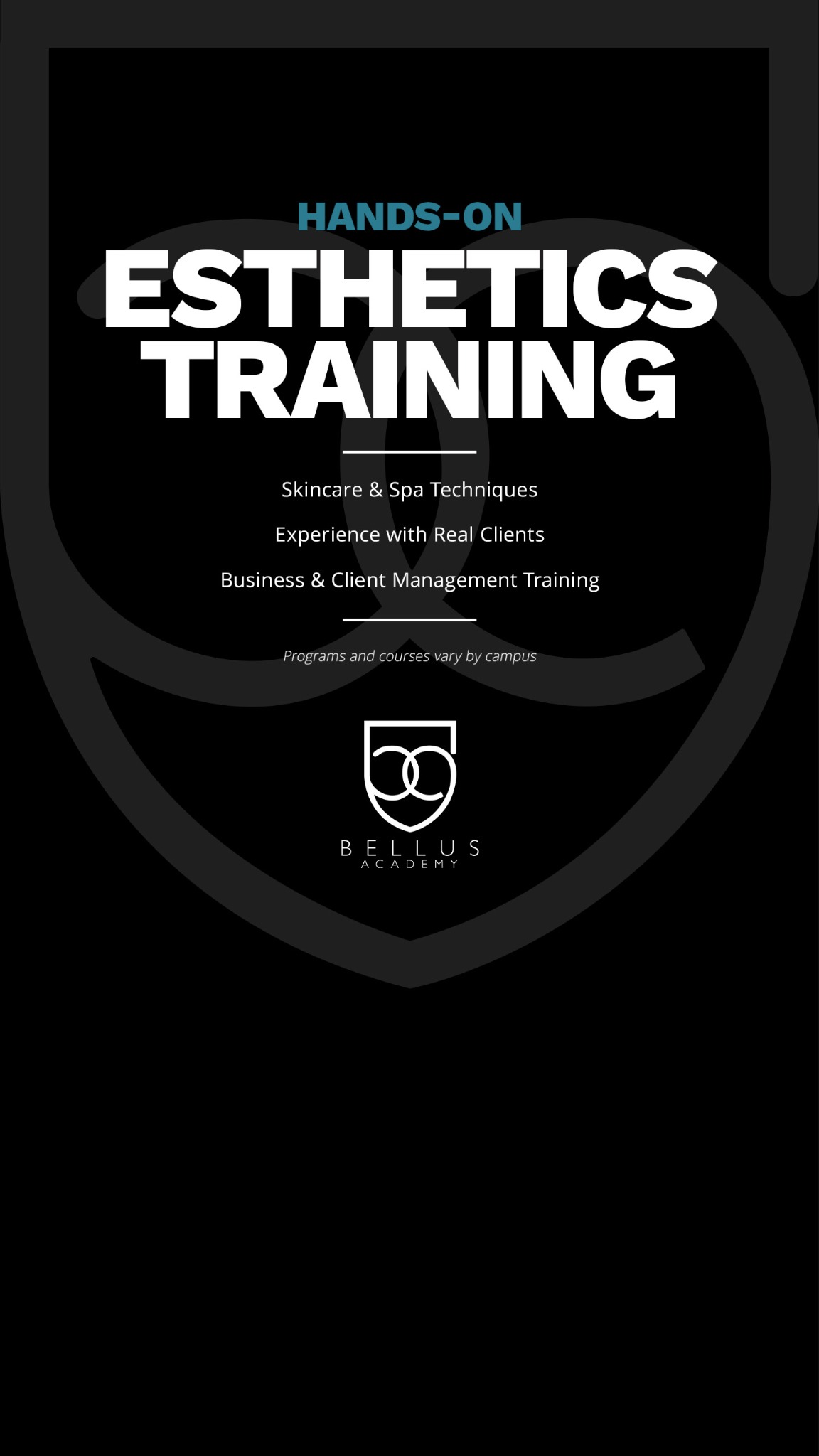 Bellus Academy Facebook ad from Aug 19, 2025