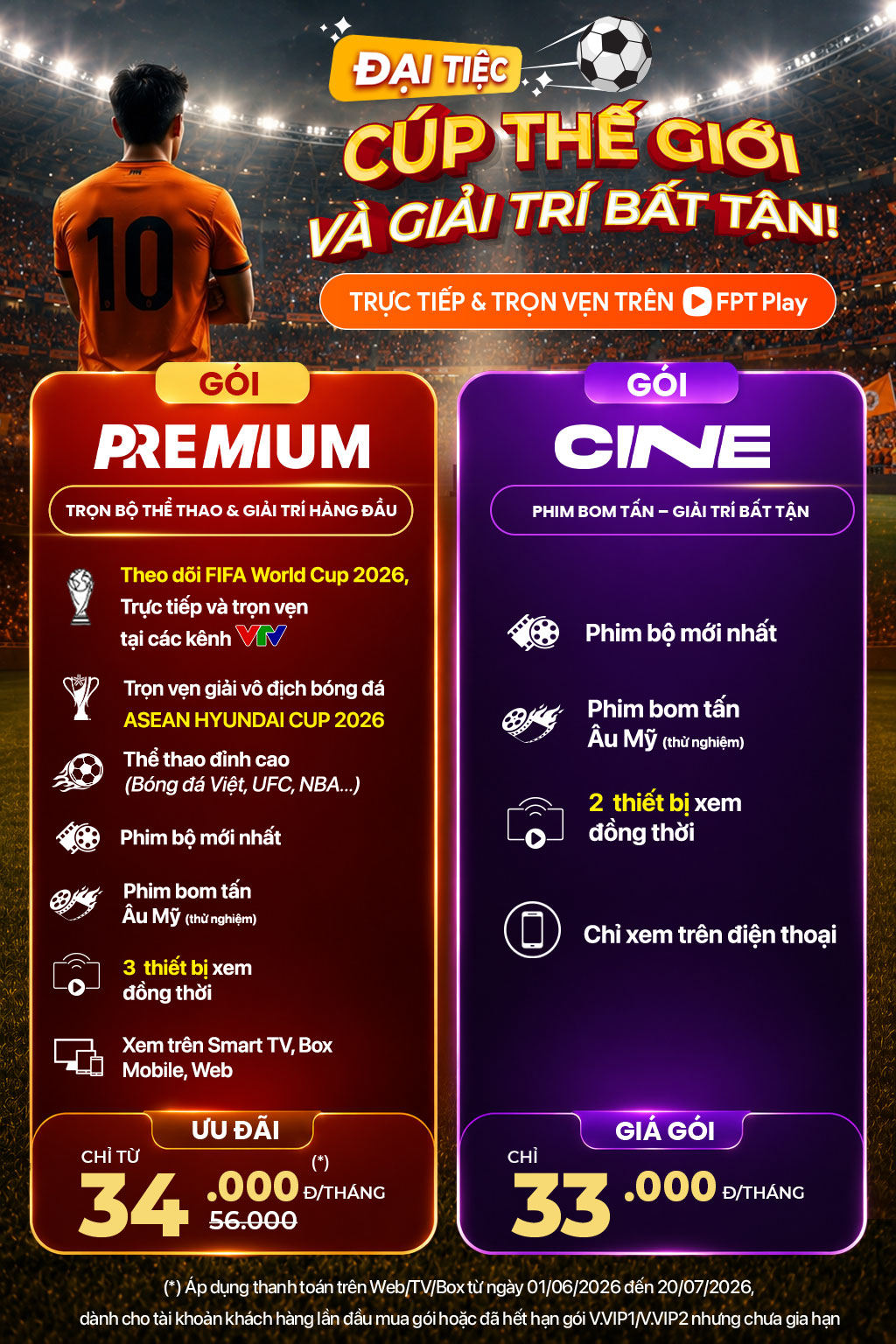 FPT Play Facebook ad