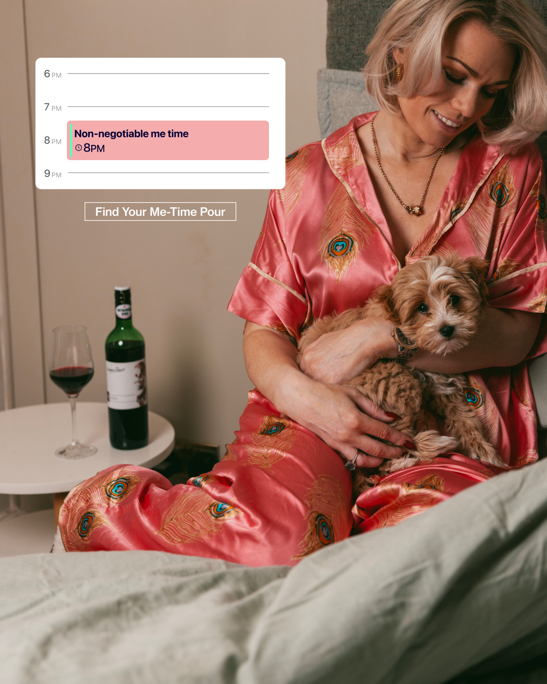 DrinkWell UK Facebook ad: Flexible wine delivery, your way.