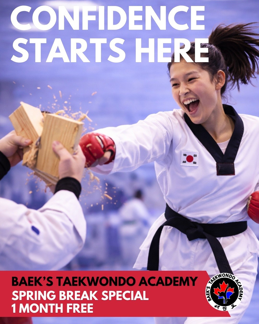 Baek's Tae Kwon Do Academy Facebook ad: Register, Baek's Tae Kwon Do Academy