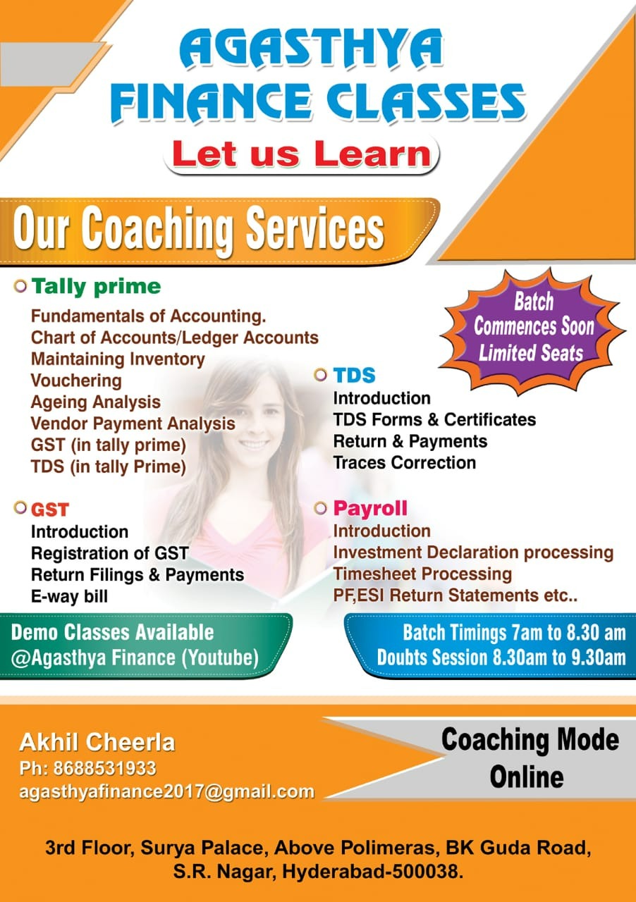 Agasthya Finance Facebook ad: These are Our Coaching Services especially useful for…