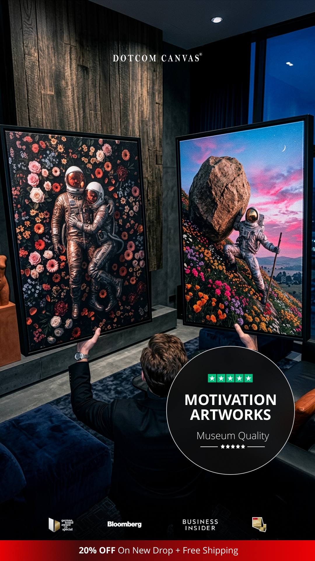 Dotcomcanvas Facebook ad