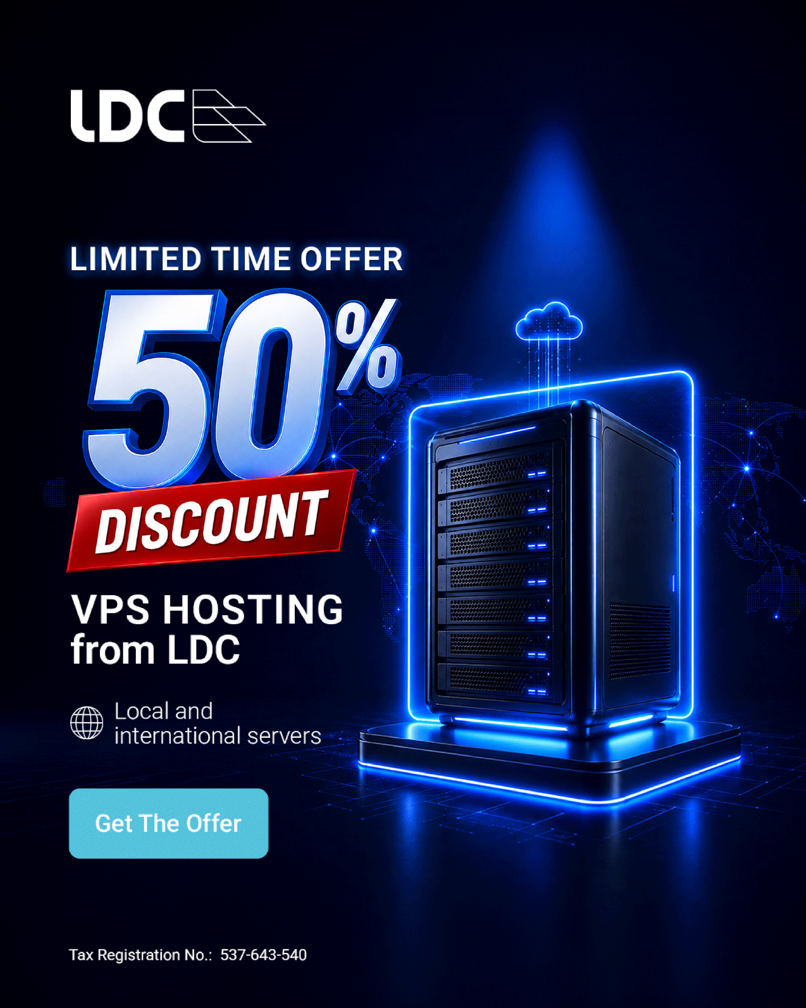 Link Datacenter Facebook ad