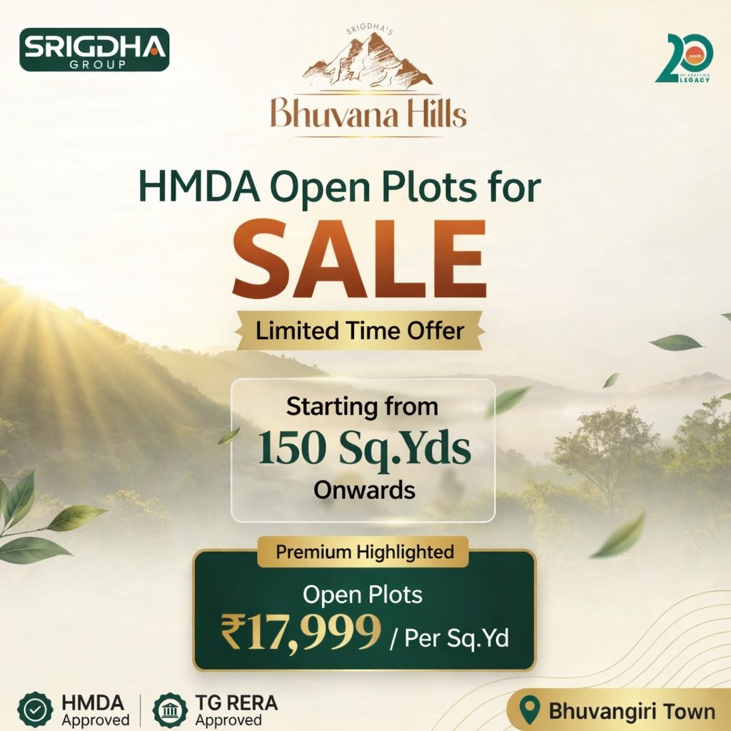 Srigdha Bhuvana Hills Facebook ad
