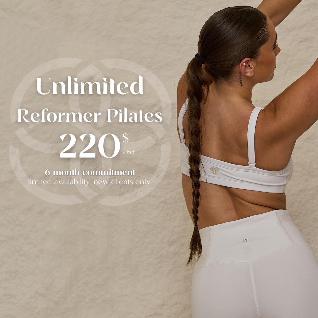 Sorēlle Pilates & Wellness Studio Facebook ad: unlimited movement, unlimited moments