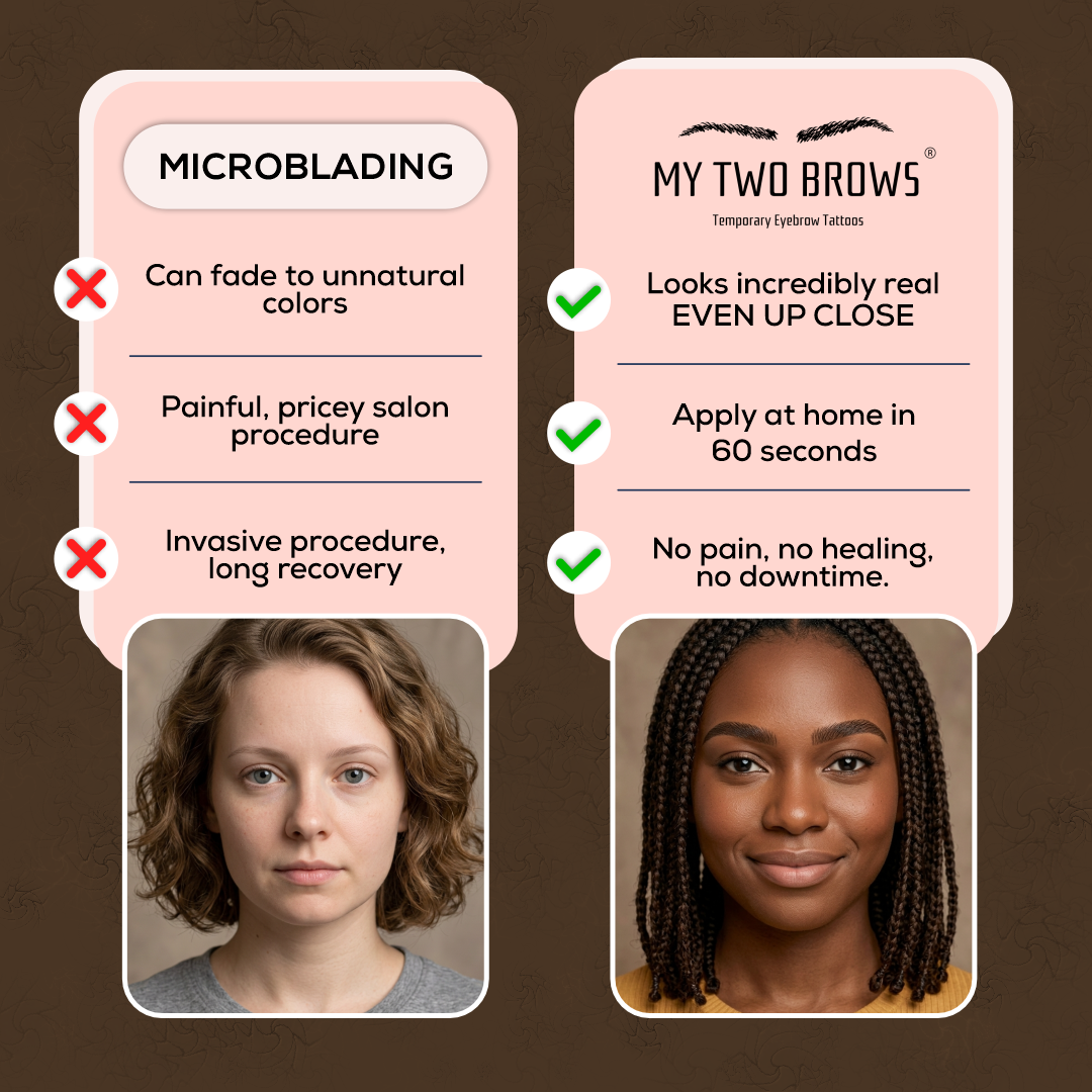 My Two Brows Facebook ad