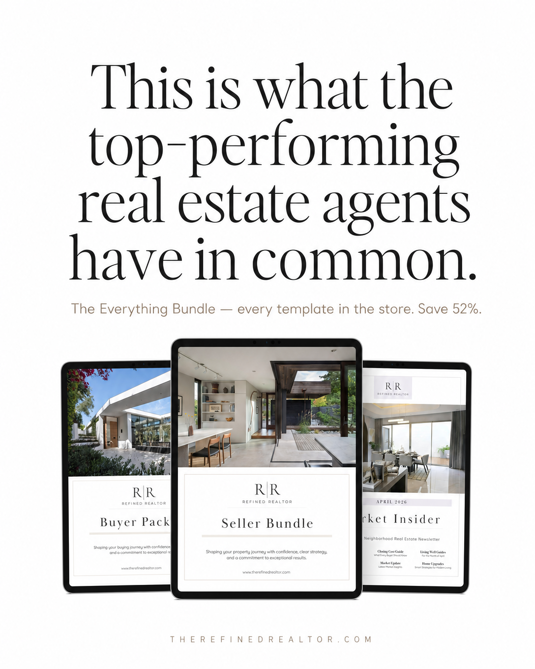 Refined Realtor Facebook ad