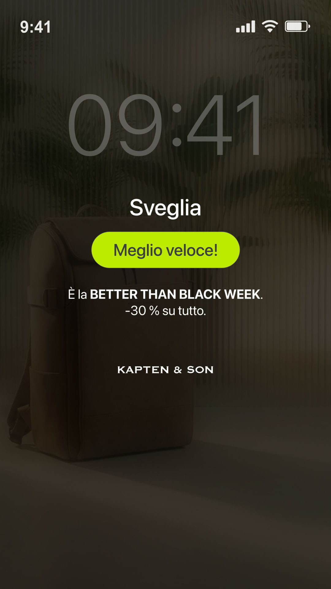 KAPTEN & SON Facebook ad