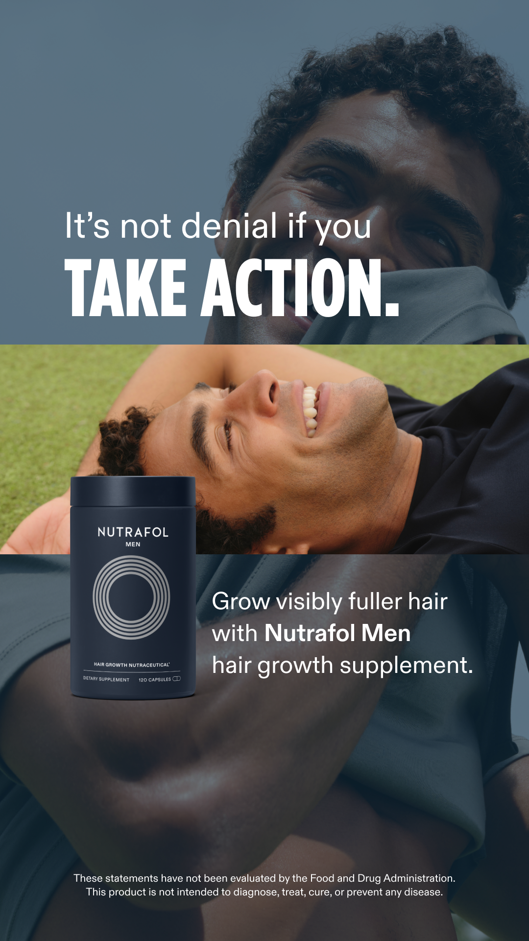 Nutrafol Men Facebook ad