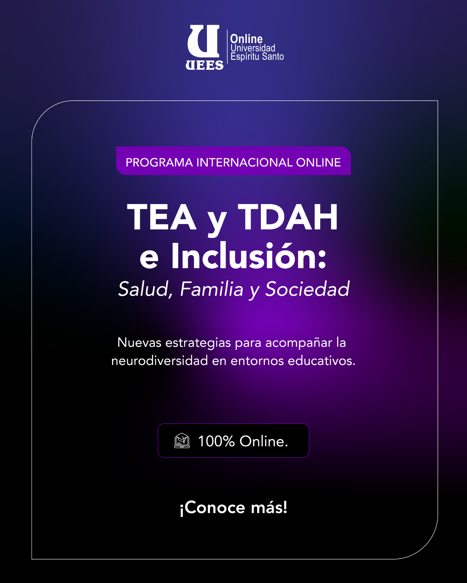UEES - Universidad Espíritu Santo Facebook ad