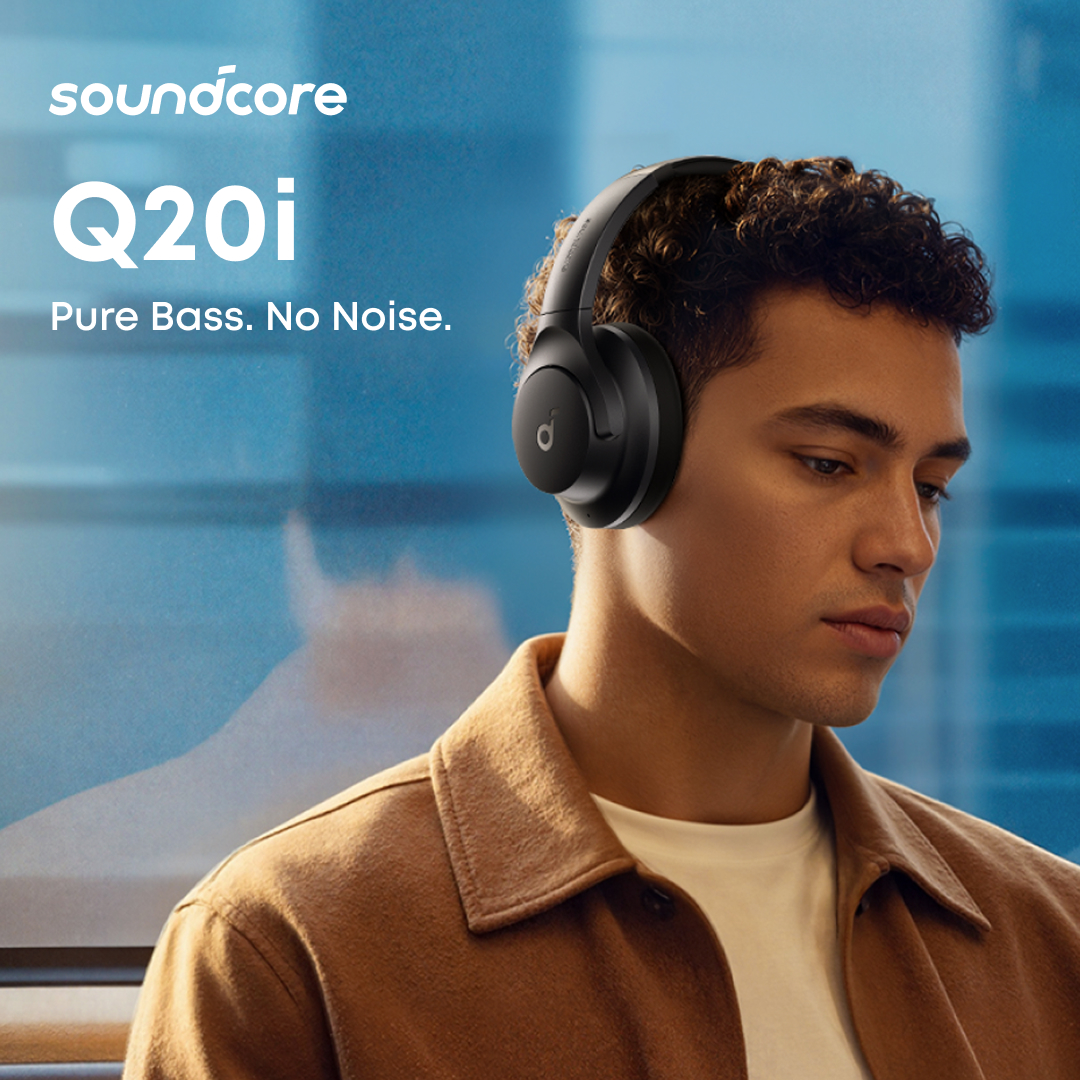 Anker South Africa Facebook ad: soundcore Q20i ANC Headphones
