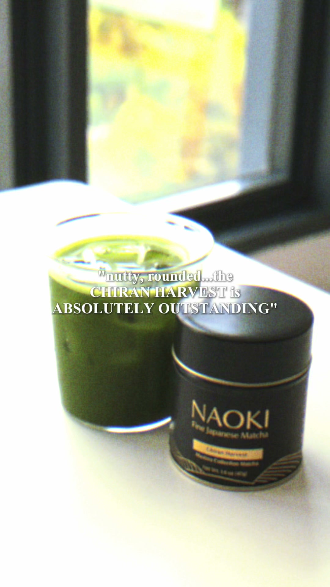 Naoki Matcha Facebook ad: Nutty, rounded matcha | Chiran Harvest Matcha