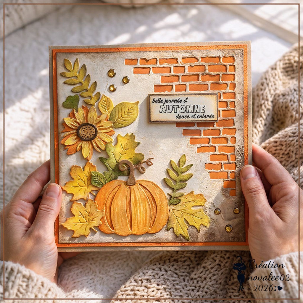 Kokorosastudio Facebook ad: Create Beautiful Fall Cards