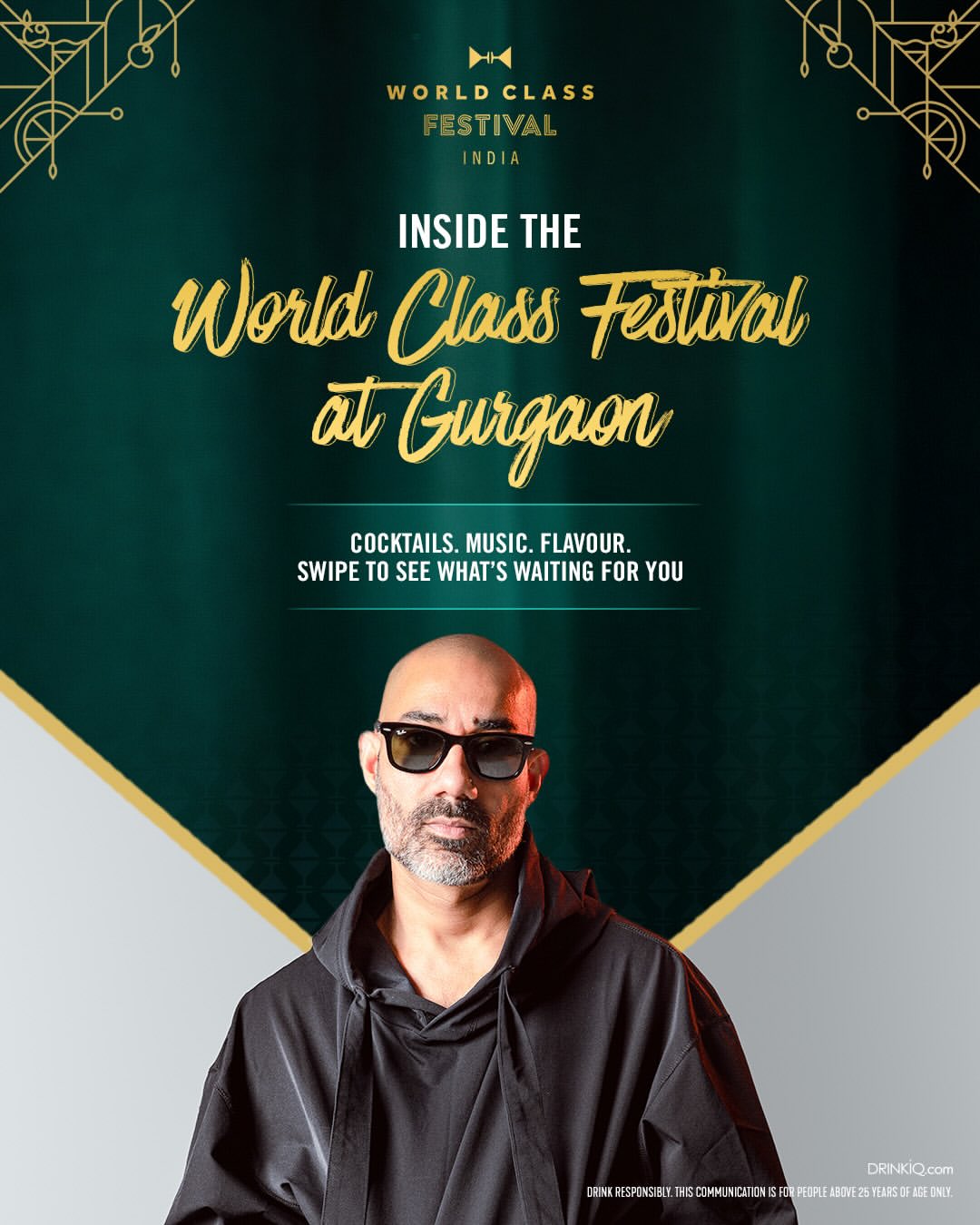 Food Talk India Facebook ad: Step inside the World Class Festival, Gurugram.