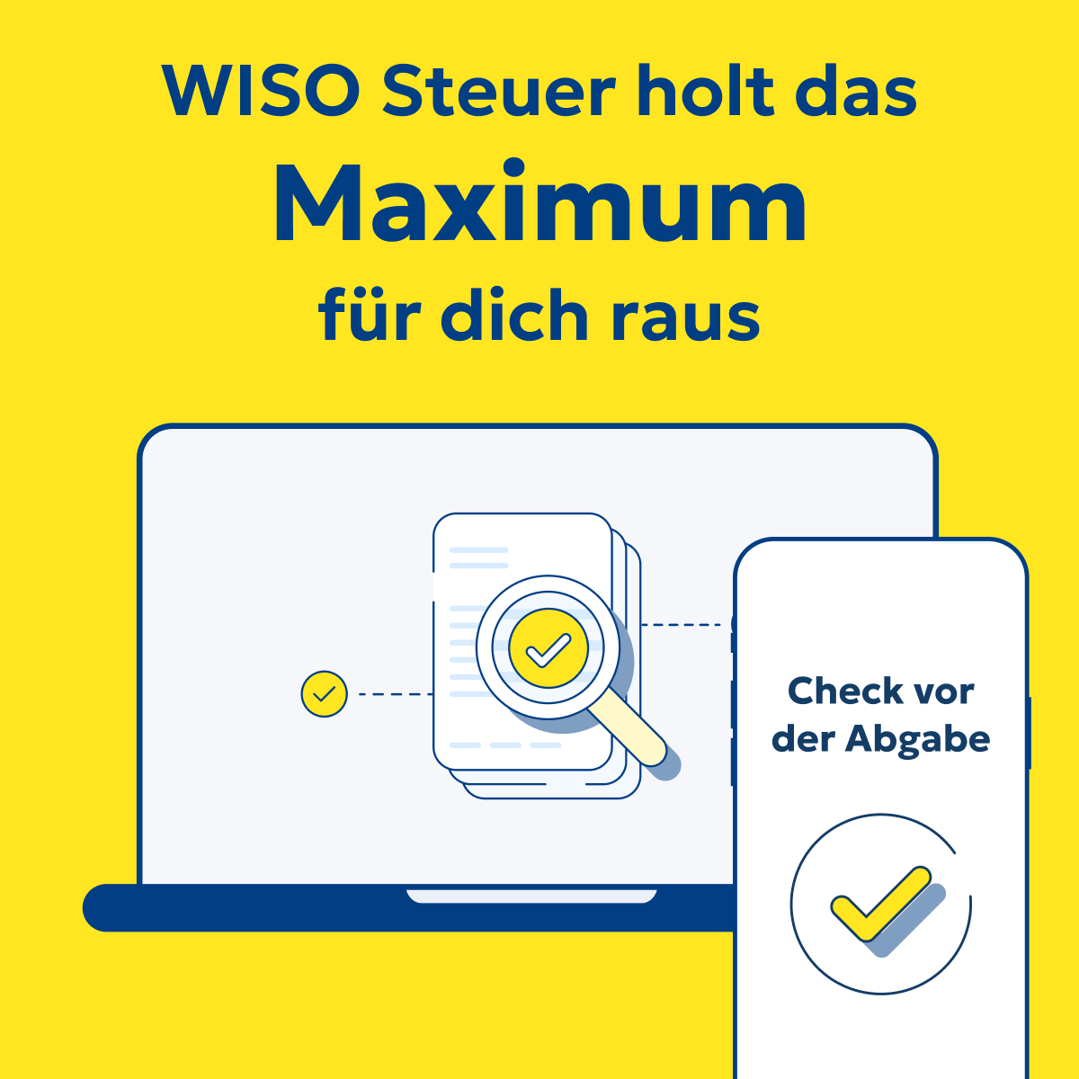 WISO Steuer Facebook ad