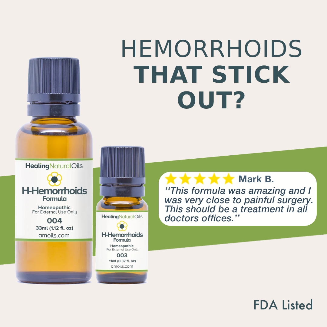 Healing Natural Oils Facebook ad