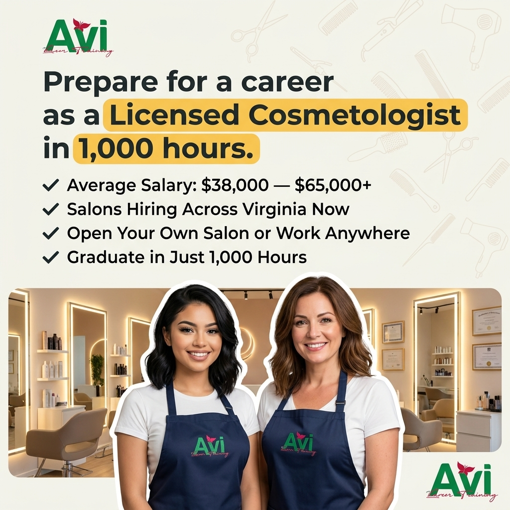 AVI Career Training Facebook ad