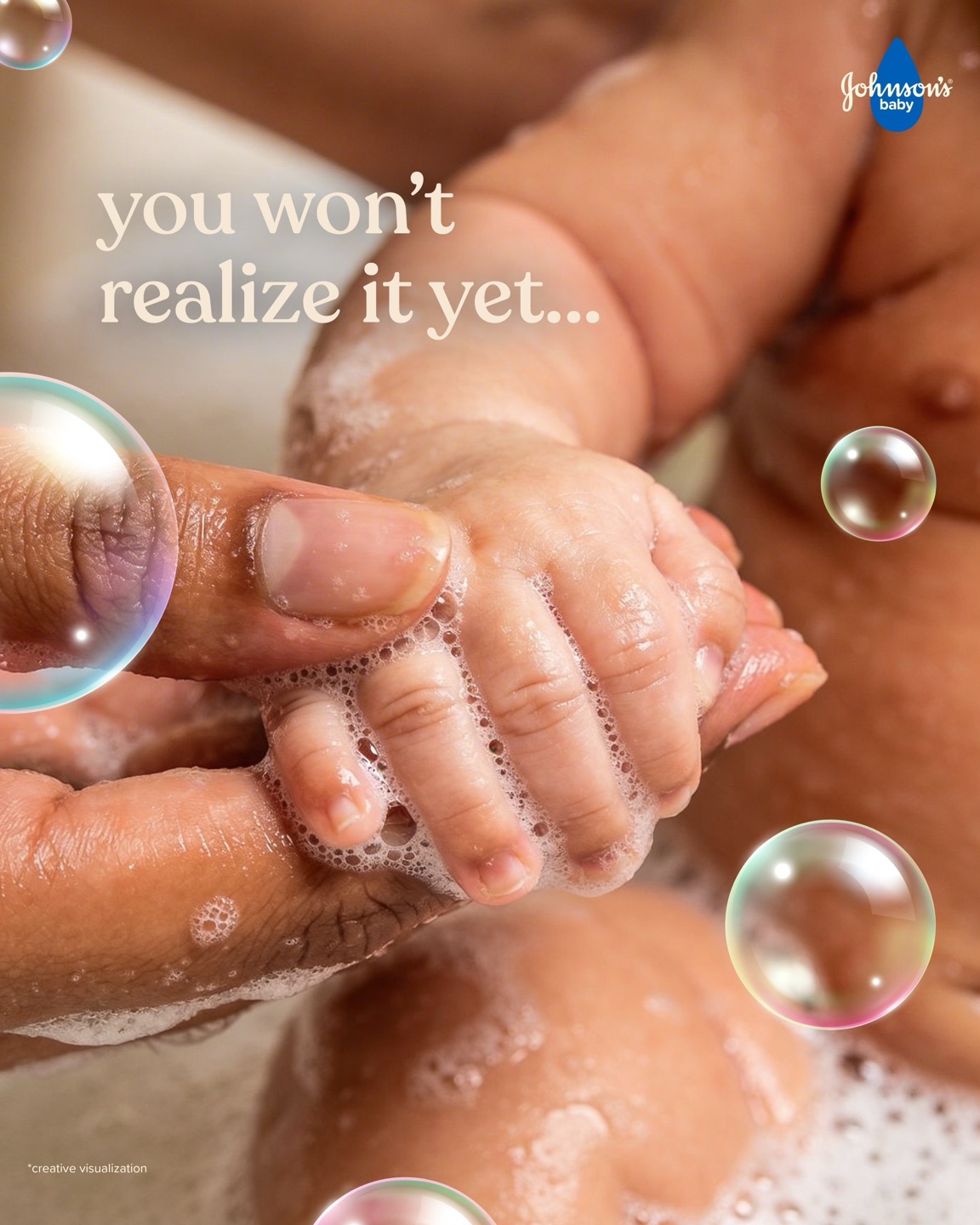 JOHNSON'S baby Facebook ad