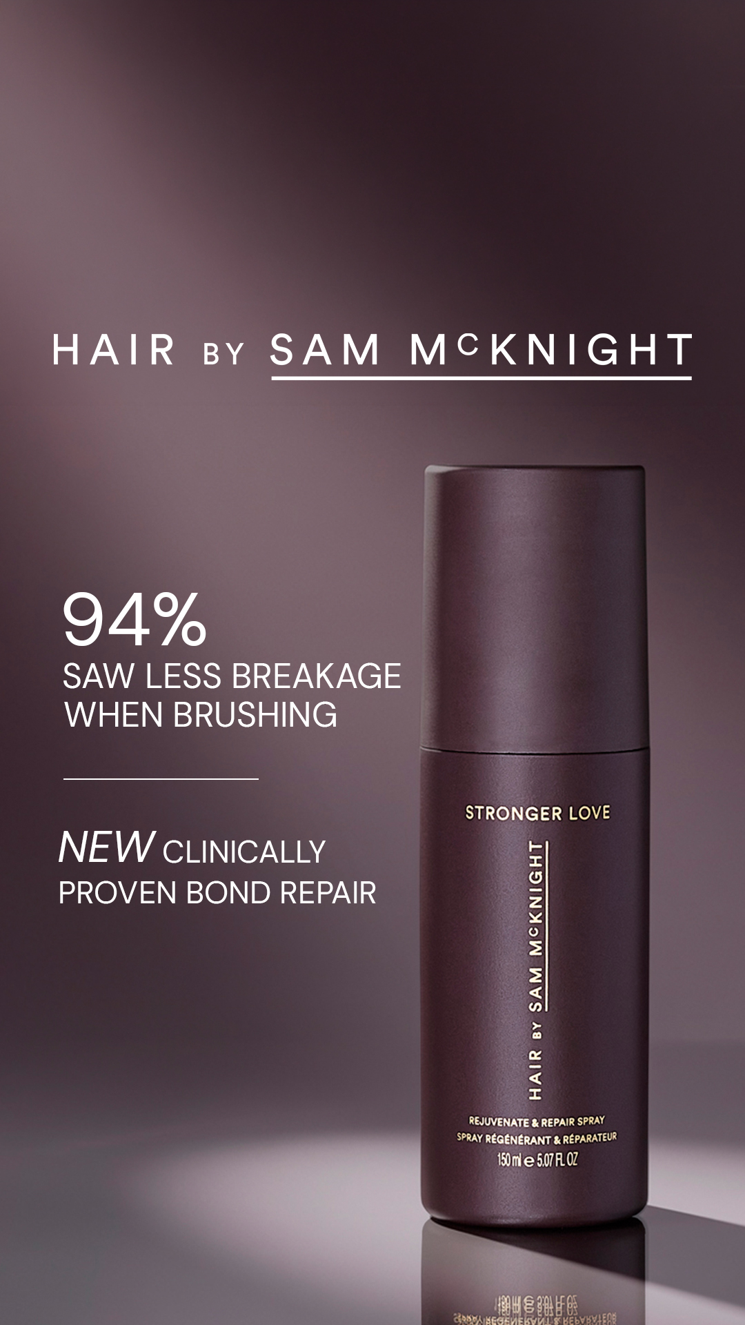 Hair by Sam McKnight Facebook ad