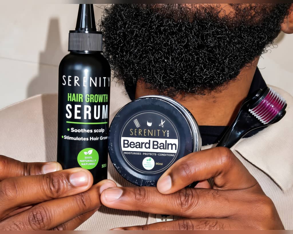 Serenity Hair Care Facebook ad