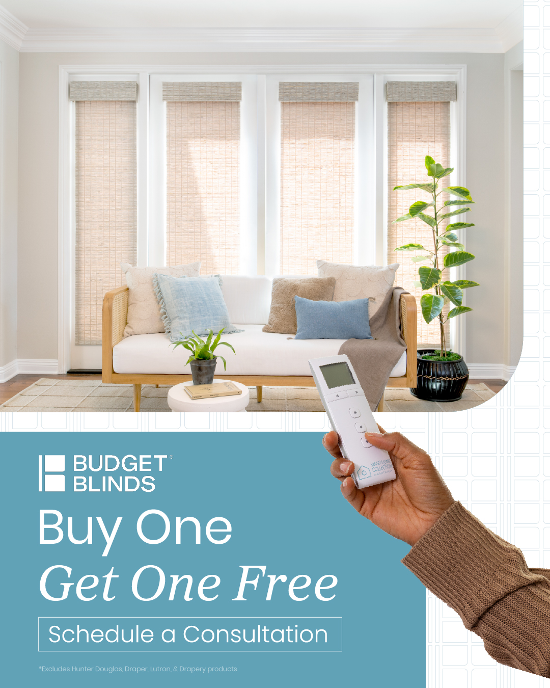 Budget Blinds of North Nashville Facebook ad: Our Biggest Sale of the Year!
