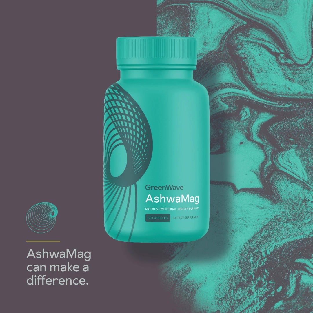 AshwaMag Facebook ad: Feels Like Meditation in a Bottle