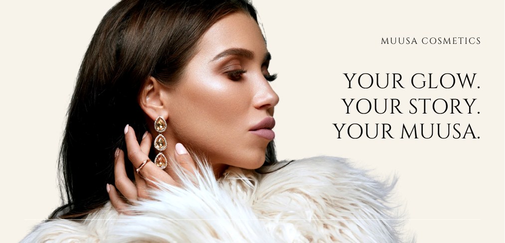 Muusa Cosmetics Facebook ad: Muusa Cosmetics on rituaal, mis toob sind tagasi…