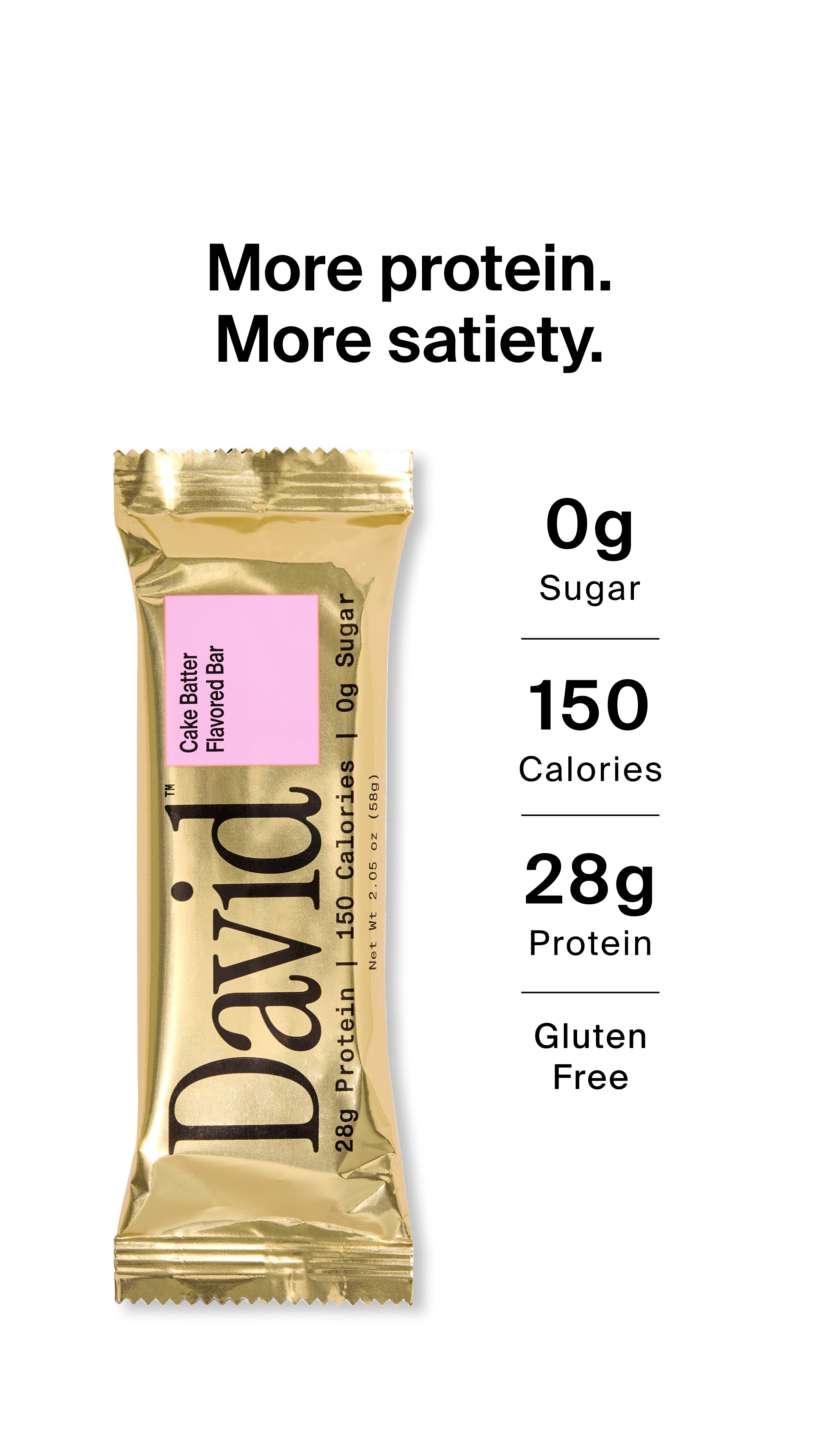 David Protein Facebook ad