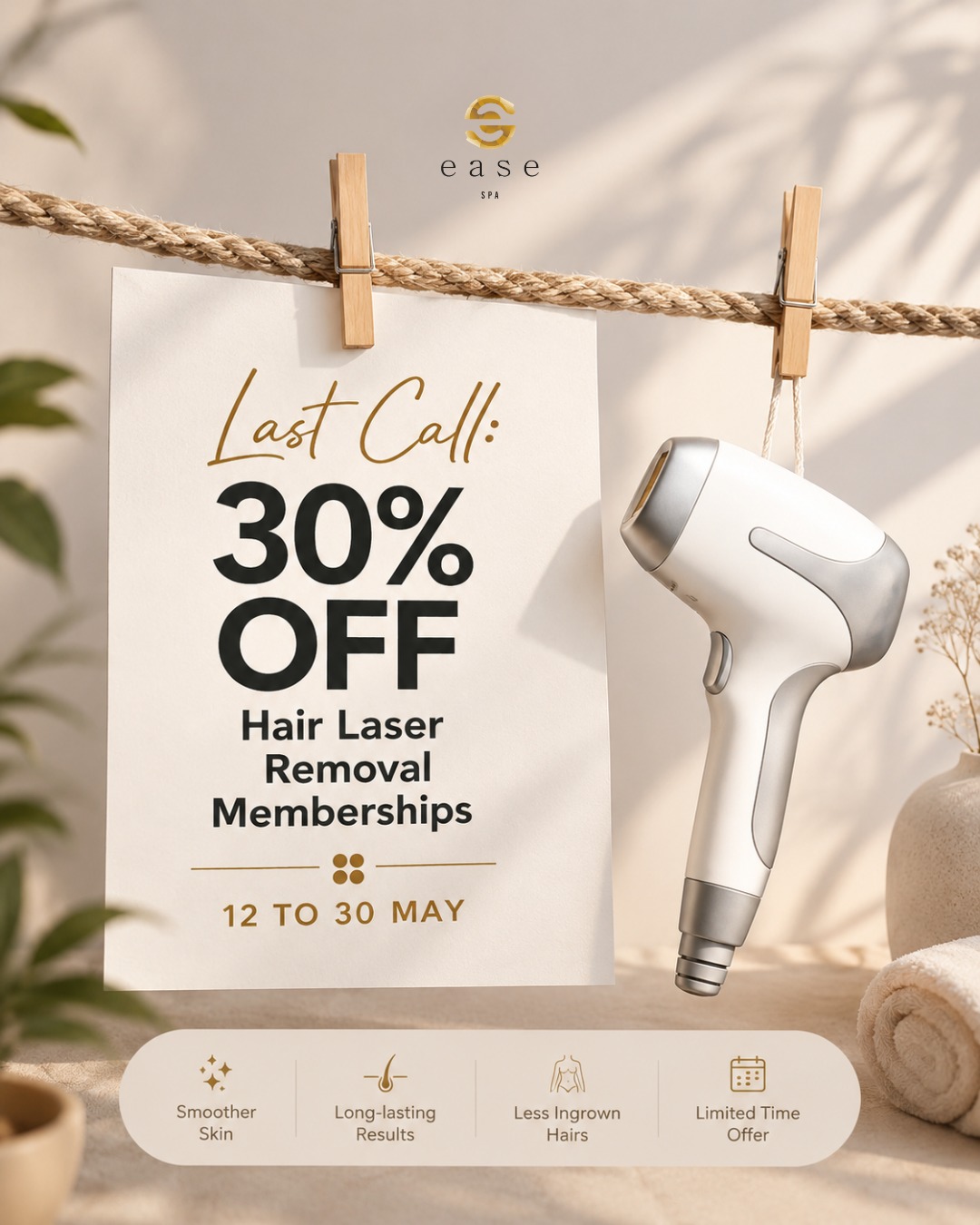 Ease Spa Facebook ad: Make an appointment at Ease Spa - Triq Ir-Rebha - Gzira |…