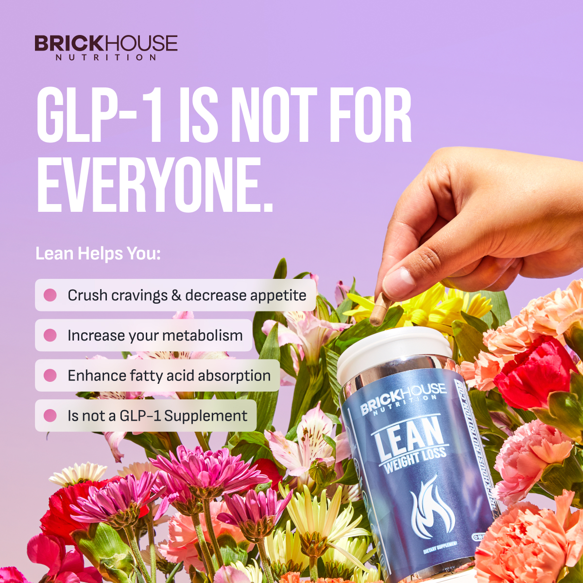 BrickHouse Nutrition Facebook ad