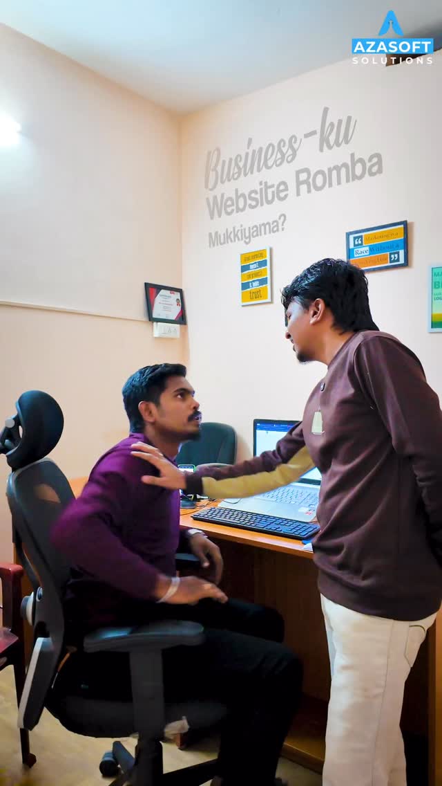 Azasoft Solutions Facebook ad: Website = 24/7 Sales Person