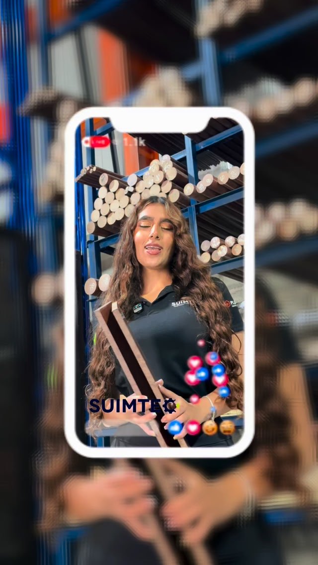 SUIMTEC Facebook ad: En nuestra línea de plásticos de ingeniería tenemos…