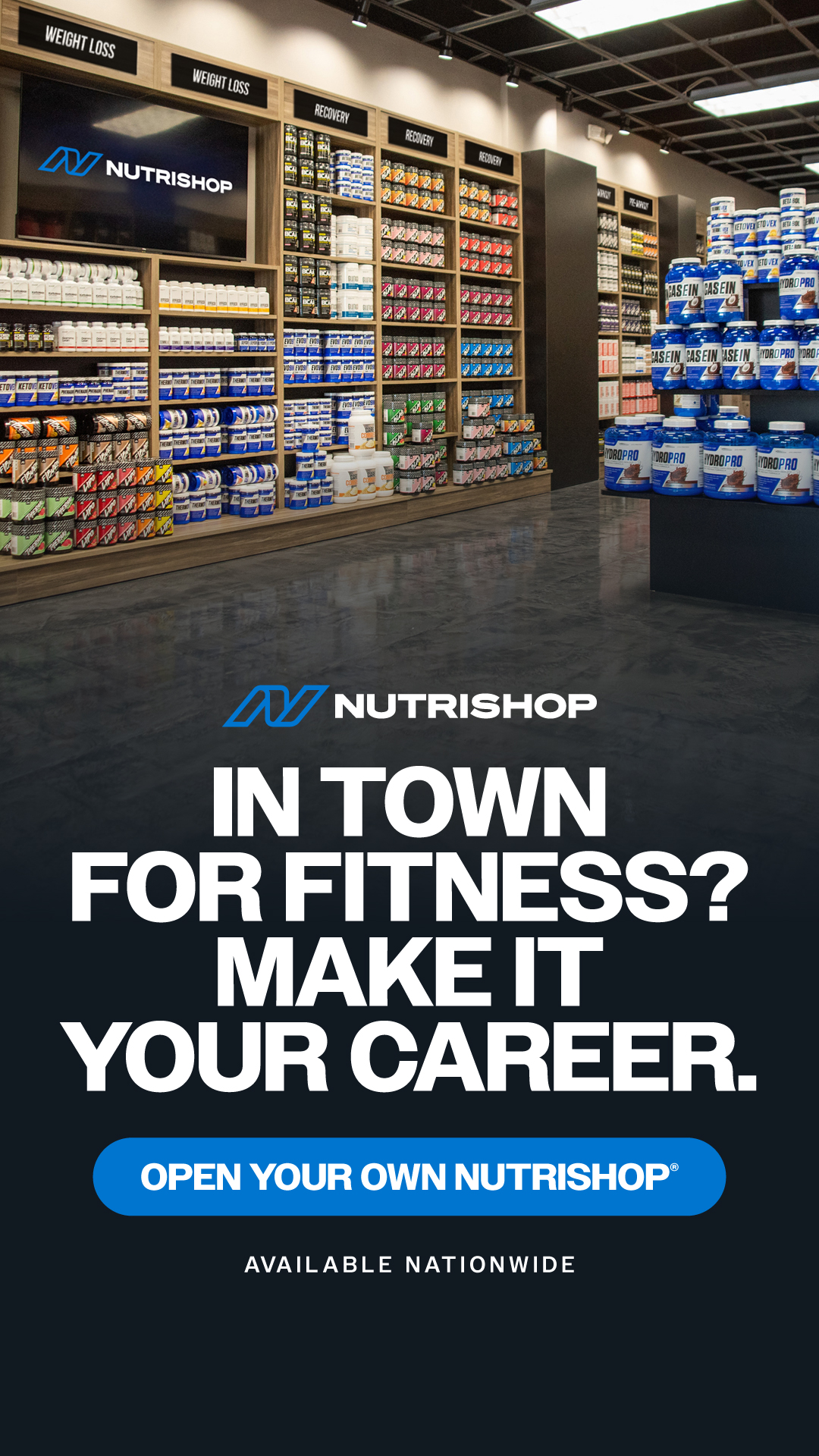 Nutrishop Facebook ad