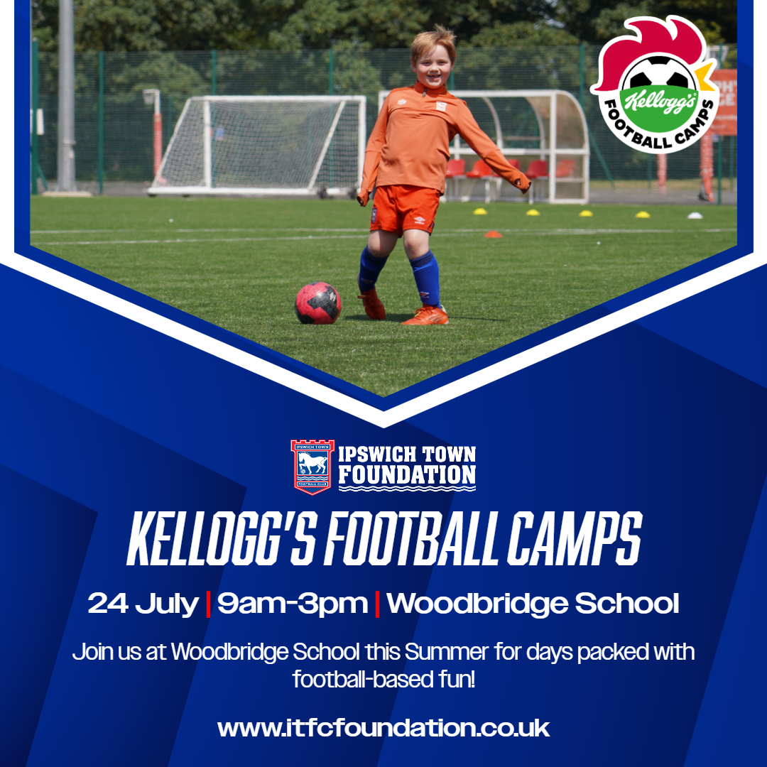 Ipswich Town Foundation Facebook ad: Join us this Summer!