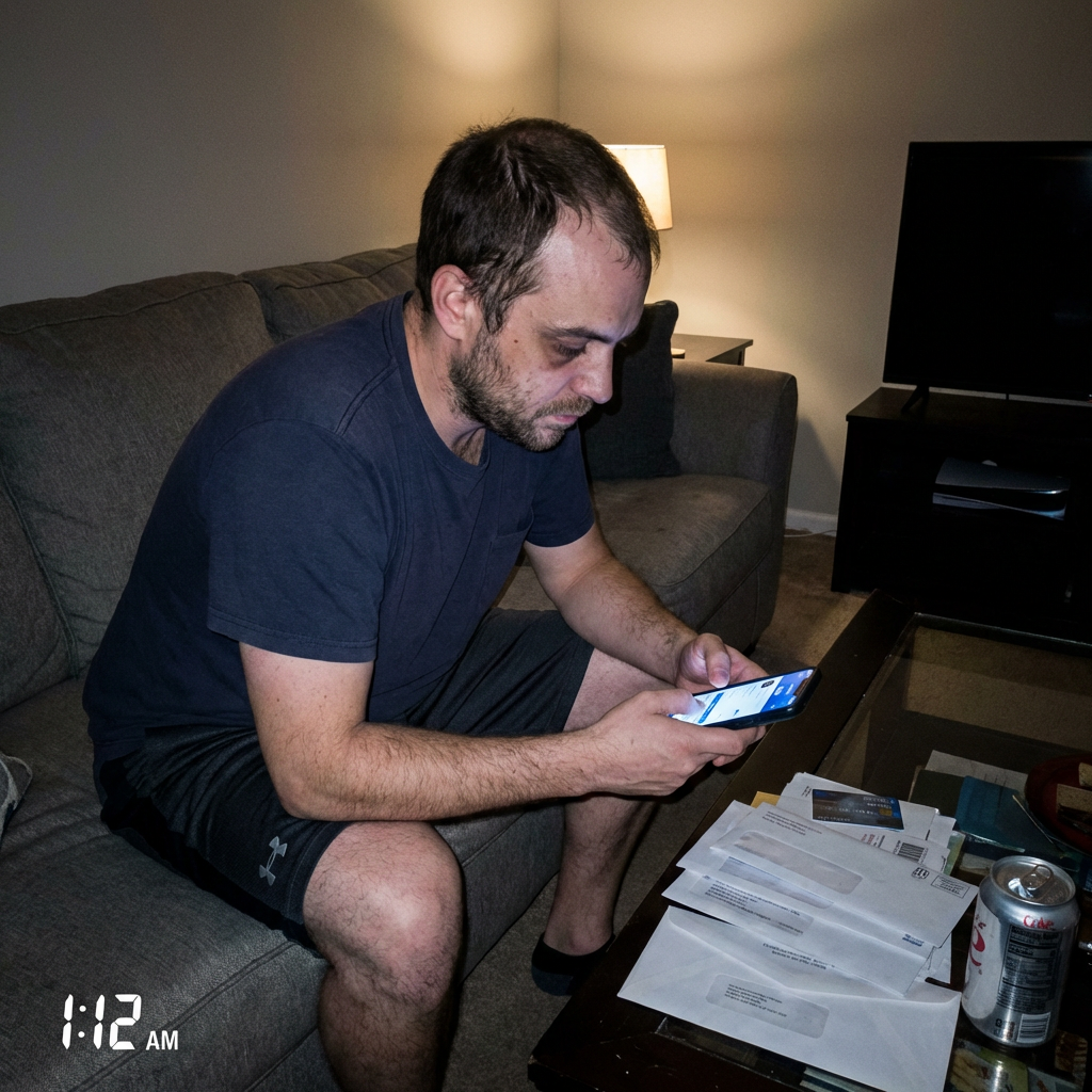 Ethan Cole Harrison Facebook ad: Reclaim Your Emotional Stability