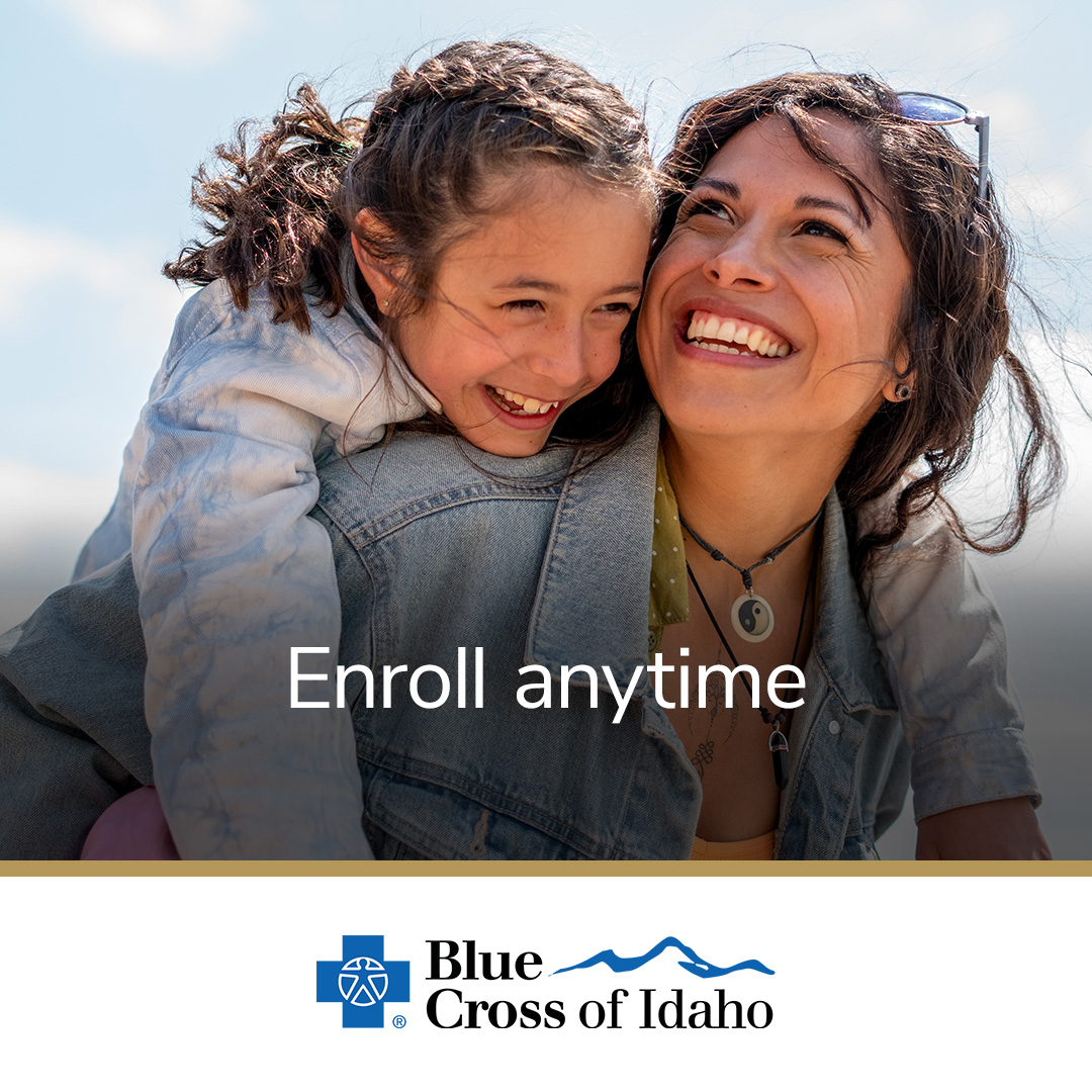 Blue Cross of Idaho Facebook ad