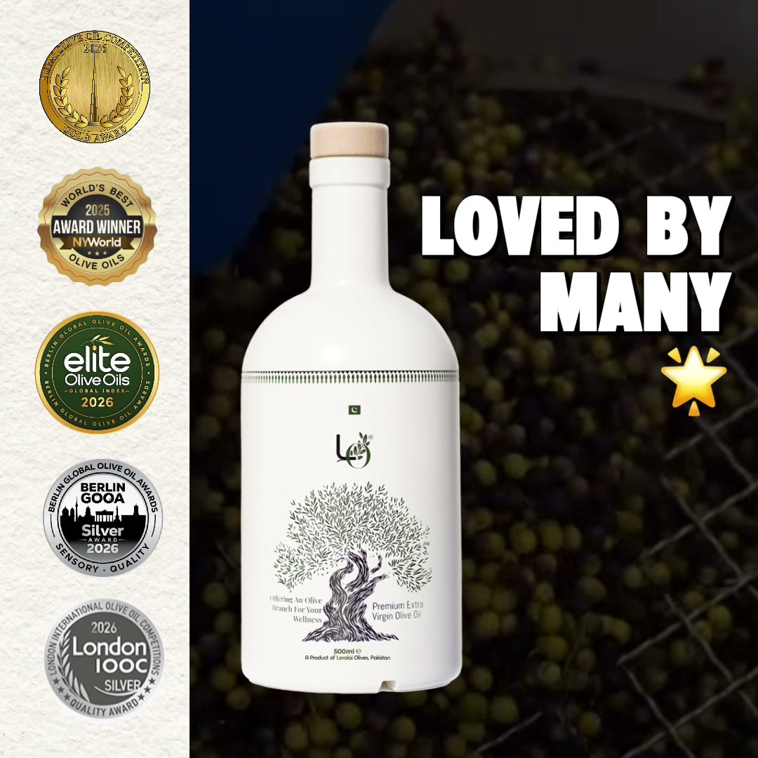 LO - Loralai Olives Facebook ad: Pakistan's Favorite Award Winning Olive Oil