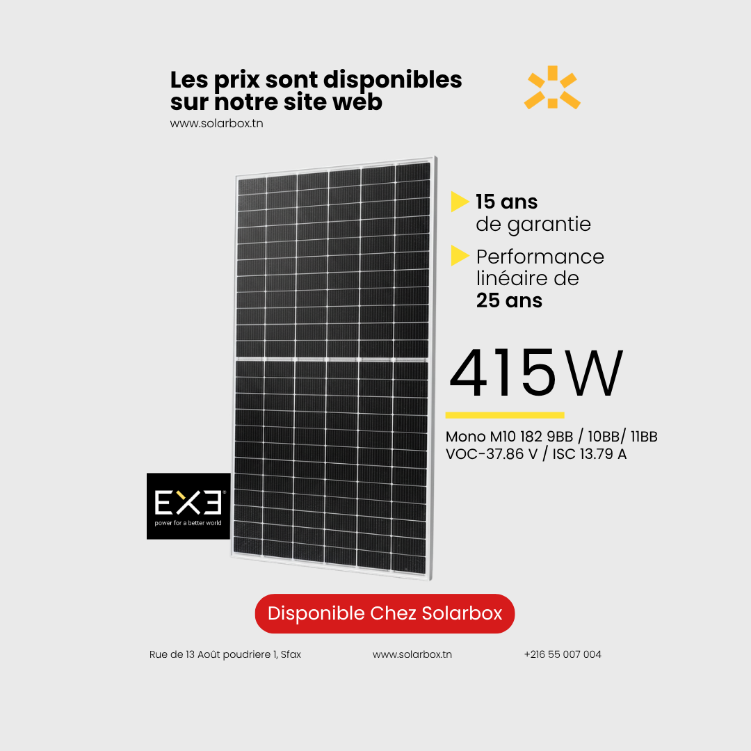 Solar Box Facebook ad: Chez SolarBox!