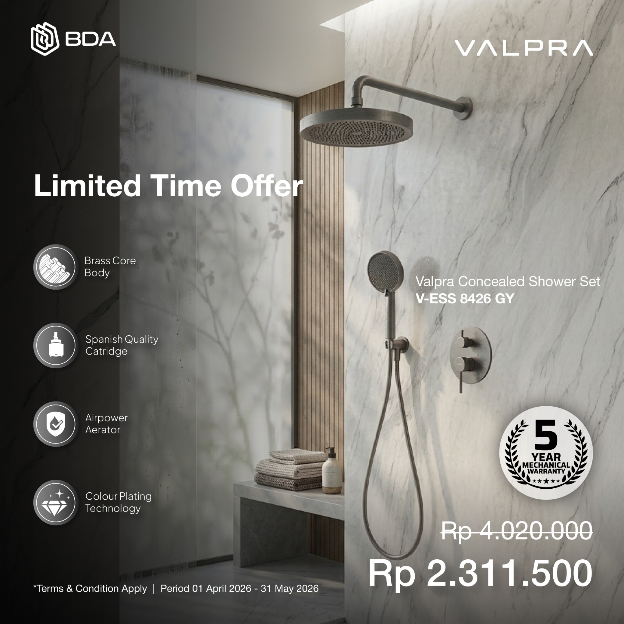 BDA Facebook ad: Upgrade your bathroom & kitchen with the best…