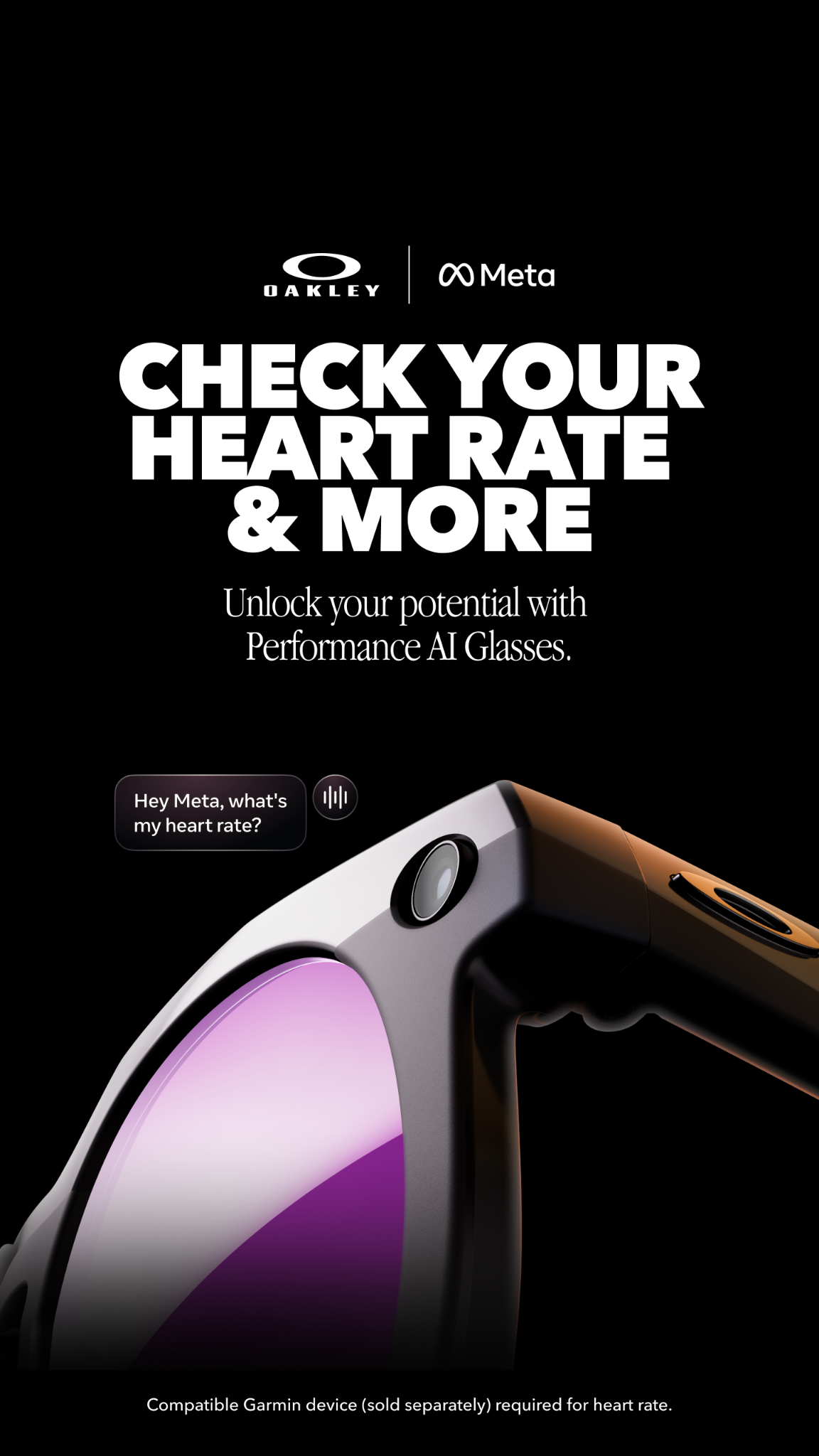 Oakley Meta Facebook ad