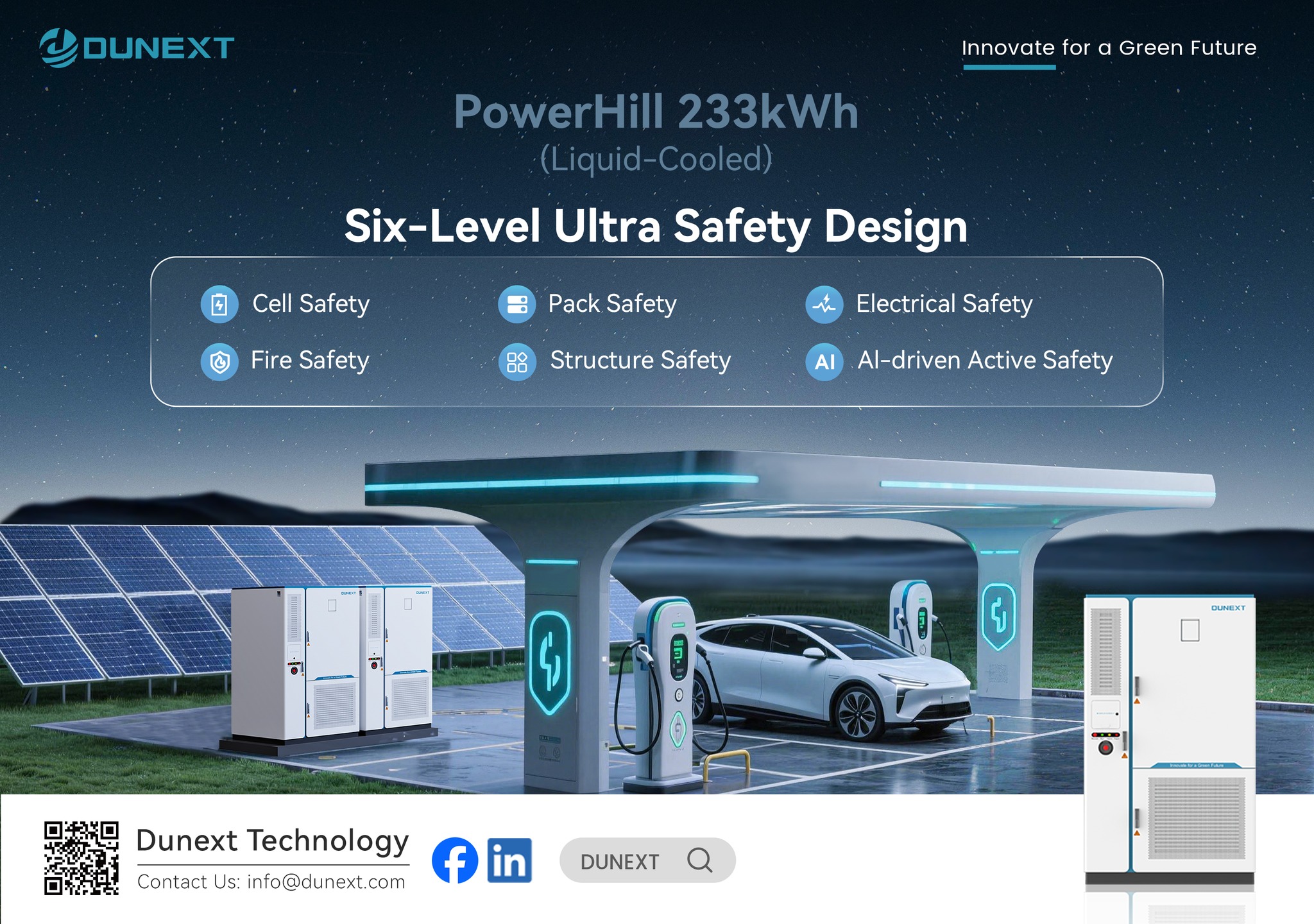 Dunext Facebook ad: No compromises on safety and every layer matters!