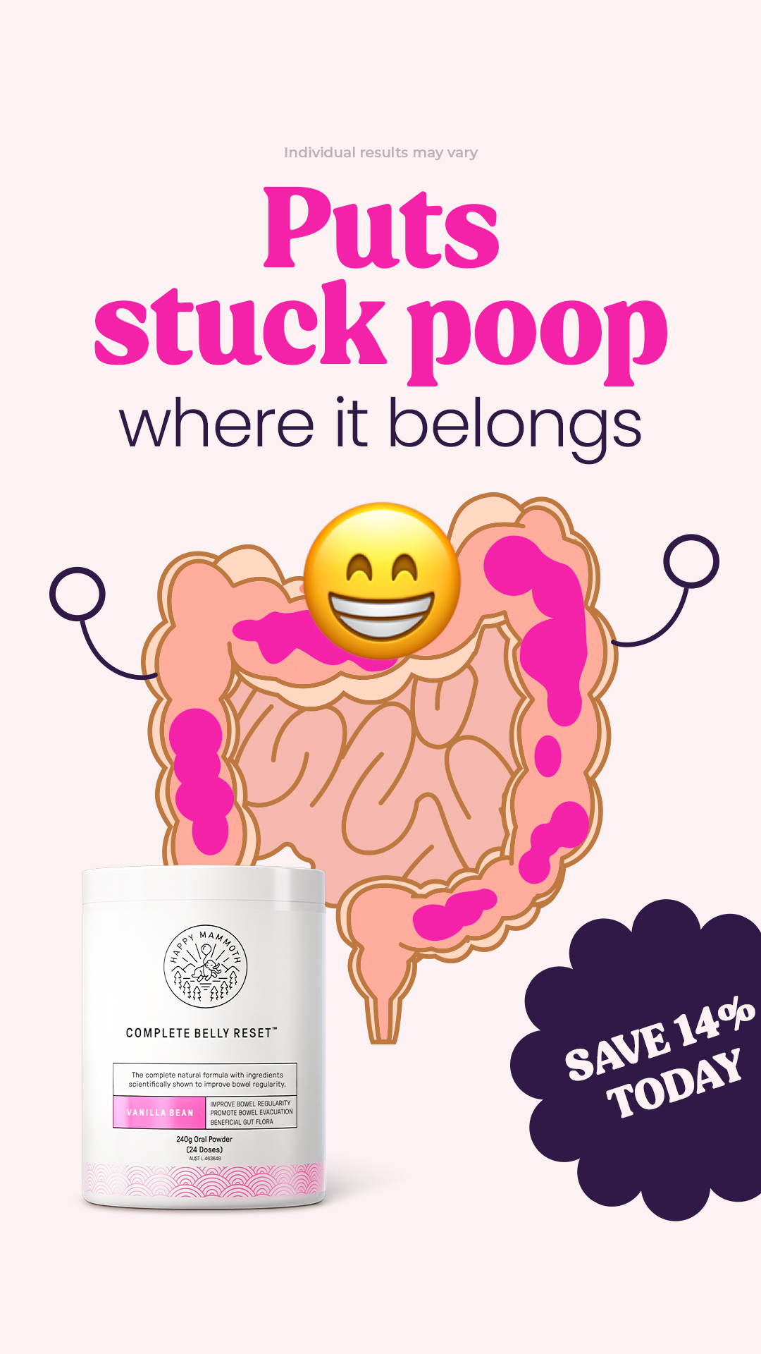 Happy Mammoth EU Facebook ad