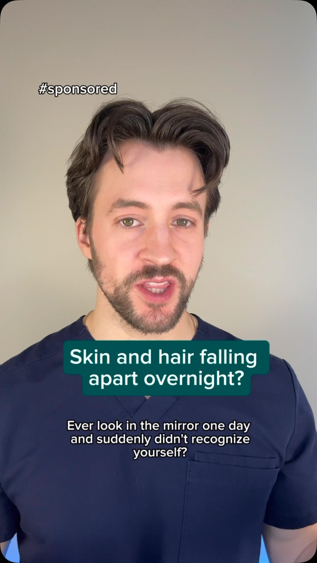 Pantene UK & Ireland Facebook ad: Suddenly don’t recognize your skin and hair overnight?